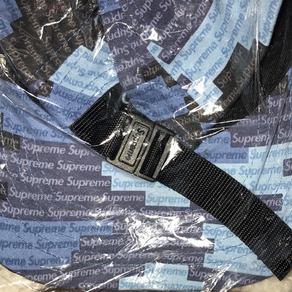 Sold Stock X Supreme Blue Camo Camp 🏕 Hat - Picture 8 of 8